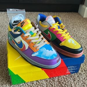 Nike Dunk Low SB What The Super Mario Sz 11